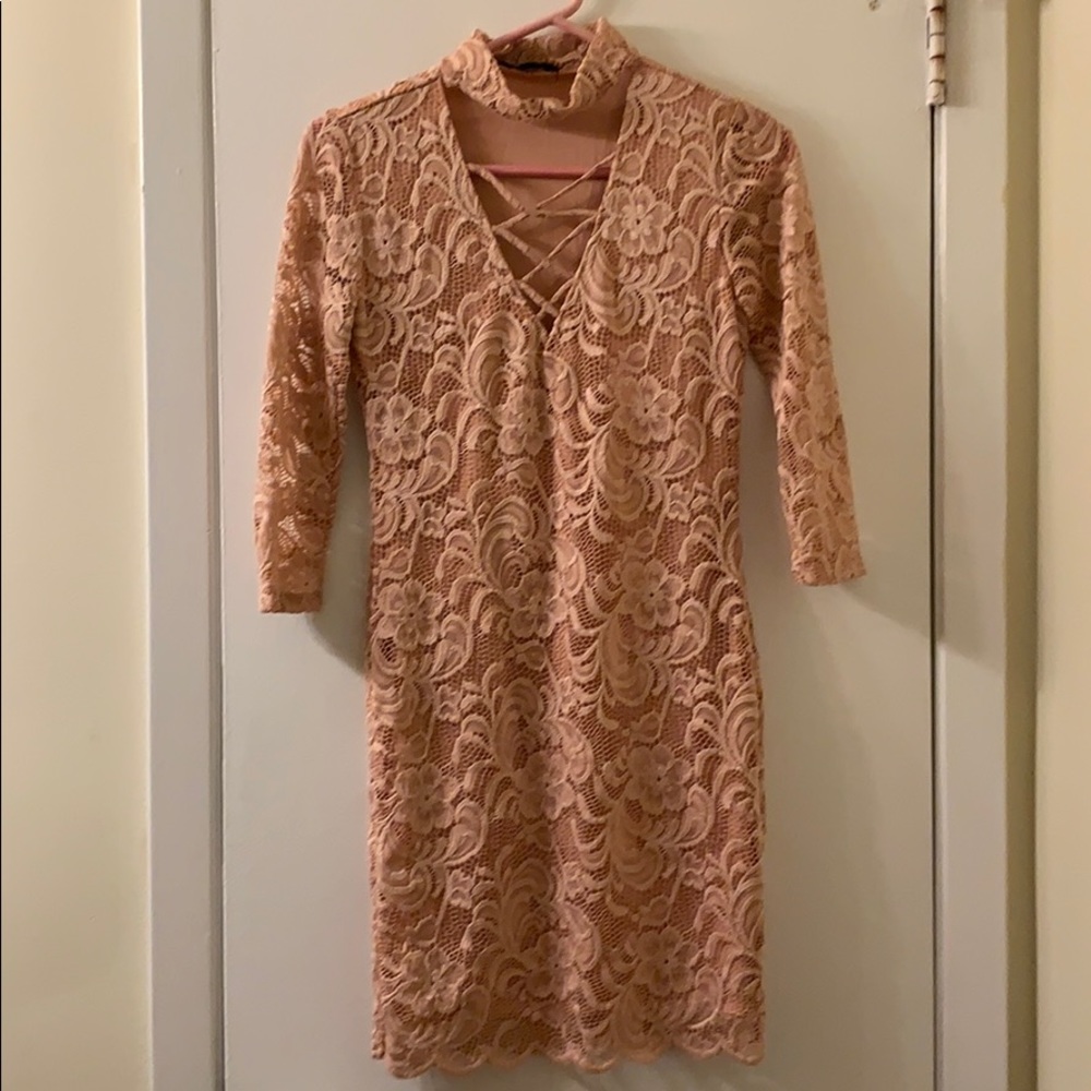 🎀 Blush lace dress🎀